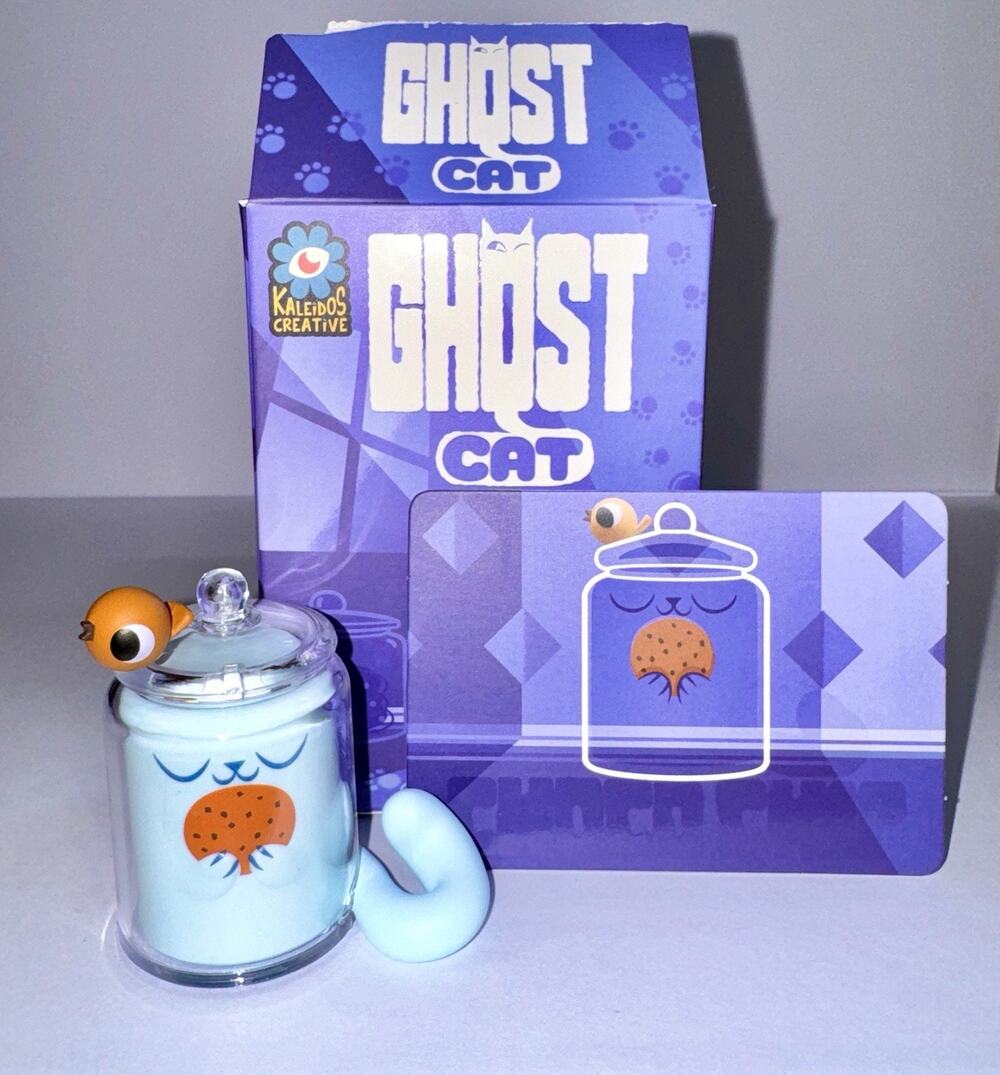 Kaleidos Creative Ghost Cat Blind Box Confirmed Figure Choco Chip